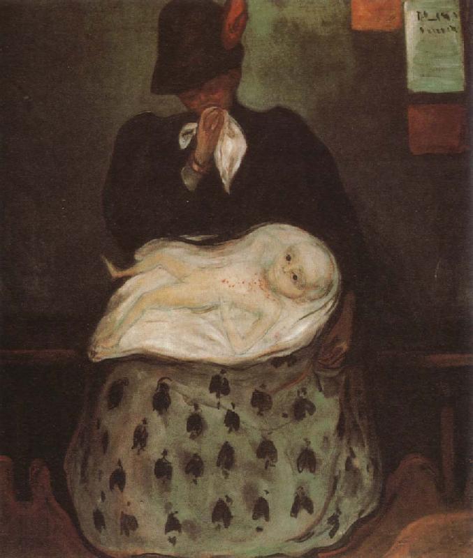 Edvard Munch Inheritance oil painting image